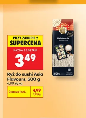 Ryż do sushi Asia Flavours promocja w Biedronka