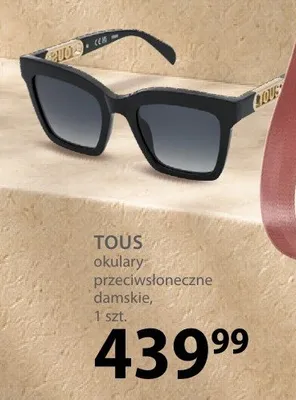 Okulary przeciwsłoneczne damskie Tous promocja w Hebe