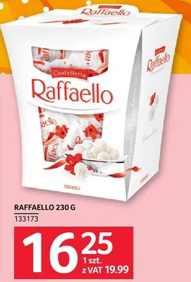 Czekoladki raffaello 230 g promocja w Selgros