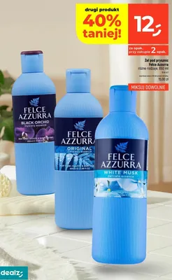 Żel pod prysznic Felce Azzurra Black Orchid mystery essence promocja w Dealz