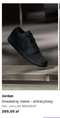 Sneakersy niskie Jordan - antracytowy promocja w Lounge by Zalando