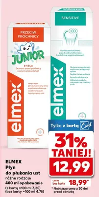 Płyn do płukania ust różne rodzaje promocja w Kaufland