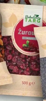 Bakalie żurawina suszona promocja w Dino