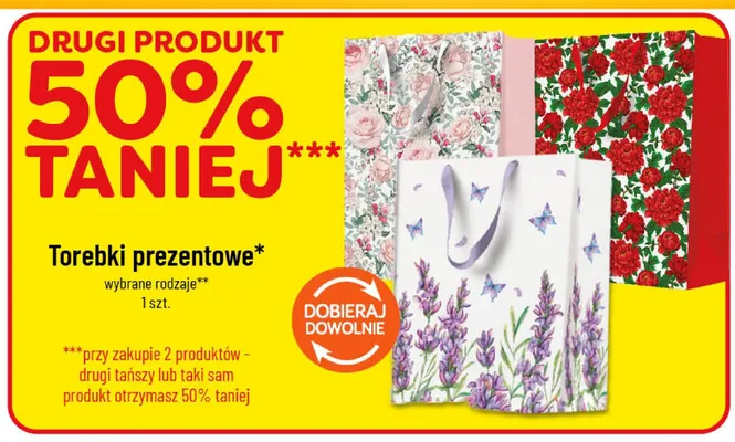 Torebki prezentowe promocja w POLOmarket