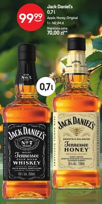 Whisky Jack Daniel's Honey promocja w Żabka