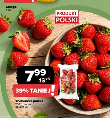 Truskawka polska promocja w Netto