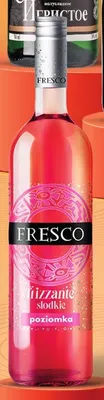 Wino musujące Fresco Frizzante słodkie poziomka promocja w Żabka