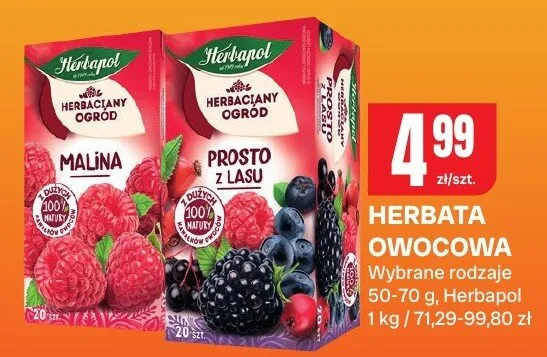 Herbata owocowa promocja w Chorten