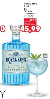 Gin Royal King Blue promocja w Kaufland