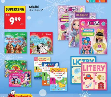 Książka I love VIP Pets koloruj i przyklejaj promocja w Biedronka