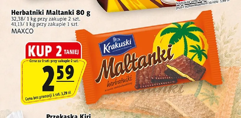Herbatniki Krakuski Maltanki promocja w Prim Market