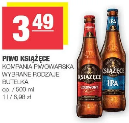Piwo Książęce promocja w SPAR