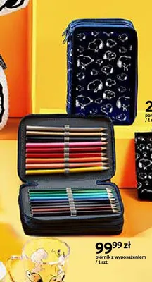 Piórnik z wyposażeniem Snoopy promocja w Empik