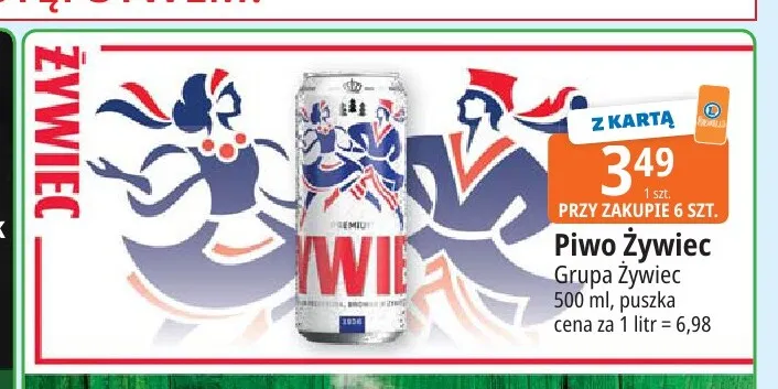Piwo Żywiec promocja w Leclerc