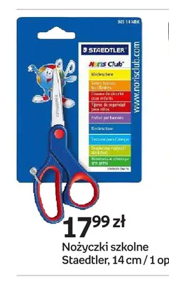Nożyczki szkolne 14 cm Staedtler promocja w Empik