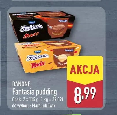 Fantasia pudding Mars Danone 2-pak promocja w Aldi