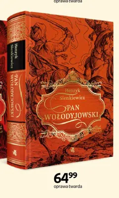 Książka Pan Wołodyjowski oprawa twarda Henryk Sienkiewicz promocja w Empik