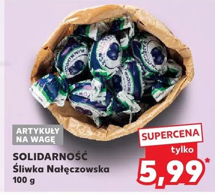 Śliwka Nałęczowska promocja w Kaufland