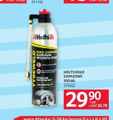 Koło zapasowe Holts promocja w Selgros