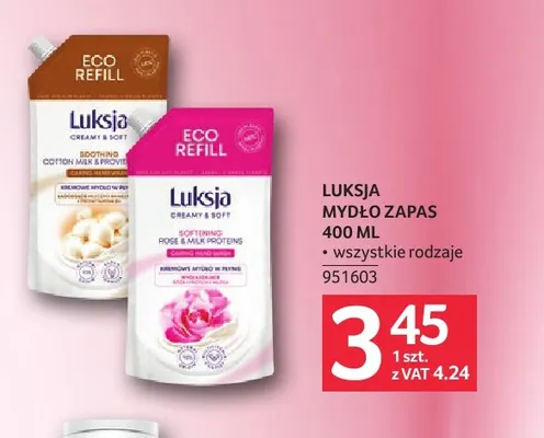 Mydło zapas Luksja promocja w Selgros