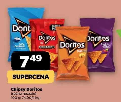 Chipsy Doritos promocja w Netto