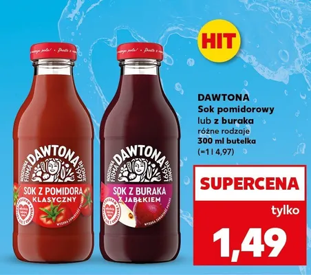 Sok pomidorowy Dawtona promocja w Kaufland