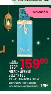Woda perfumowana French Avenue Vulcan Feu promocja w Drogerie Natura