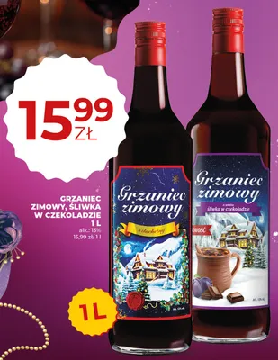 Grzaniec zimowy śliwka w czekoladzie promocja w Duży Ben