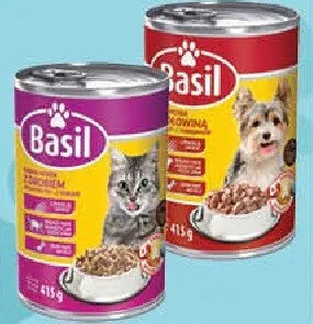 Karma dla kota Basil z łososiem promocja w SPAR