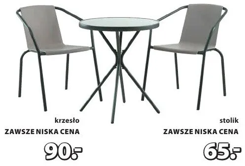 Stolik + krzesła promocja w Jysk