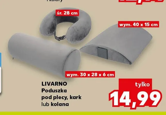Poduszka pod kolana LIVARNO promocja w Kaufland
