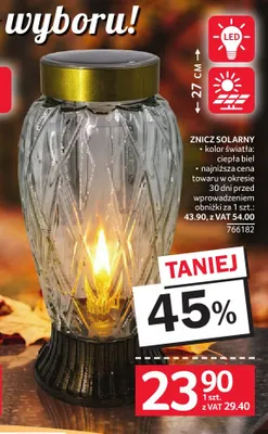 Znicz solarny promocja w Selgros