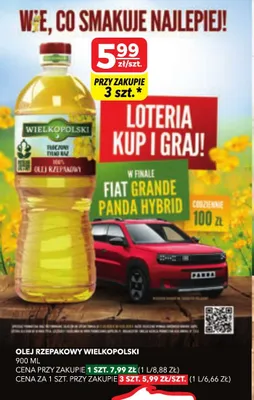 Olej rzepakowy promocja w Top Market