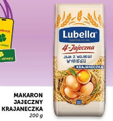 Makaron jajeczny krajaneczka promocja w Groszek