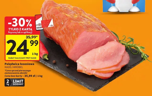 Polędwica łososiowa promocja w Intermarche