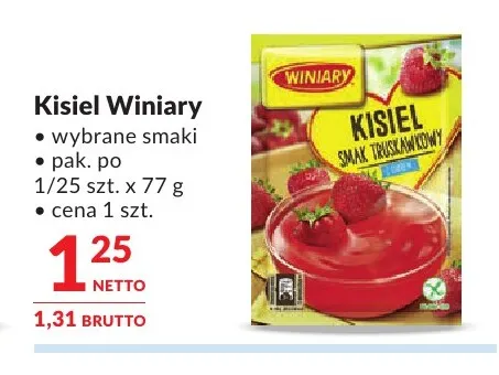 Kisiel Winiary promocja w Makro