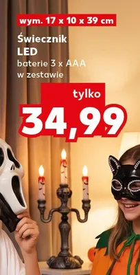Świecznik LED promocja w Kaufland