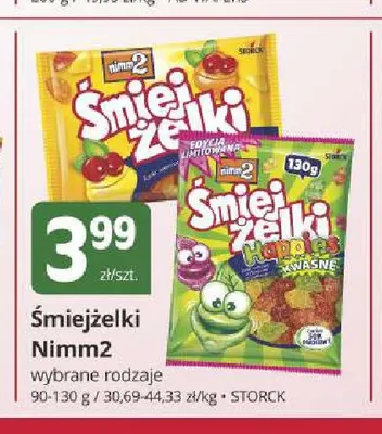 Żelki Śmiejżelki Nimm2 Happies kwaśne promocja w Marketvita