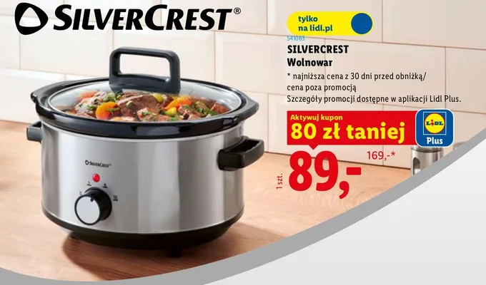Wolnowar Silvercrest promocja w Lidl