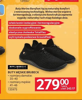 Buty męskie Brubeck promocja w Selgros