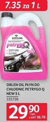 Płyn do chłodnic Orlen Oil Q NEW 5L promocja w Selgros