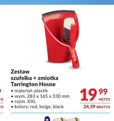Zestaw szufelka i zmiotka Tarrington House promocja w Makro