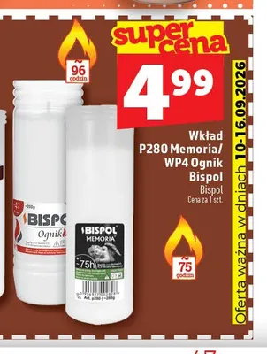Wkład P280 Memoria Bispol promocja w TOPAZ