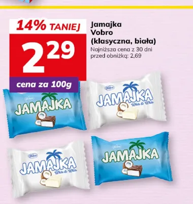 Cukierki Jamajka biała Vobro promocja w Hitpol