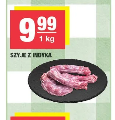 Szyje z indyka promocja w SPAR