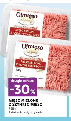 Mięso mielone z szynki wieprzowej Drobimex promocja w Stokrotka