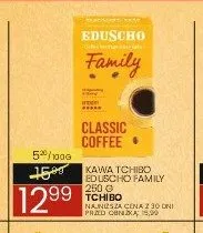 Kawa mielona Tchibo Eduscho Family promocja w Wafelek