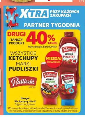 Ketchupy marki Pudliszki promocja w Kaufland