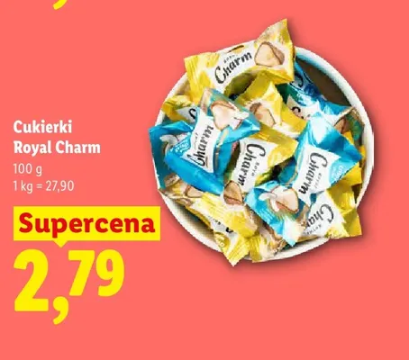 Cukierki Royal Charm promocja w Lidl