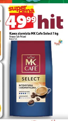 Kawa ziarnista MK Cafe Select 1kg promocja w TOPAZ